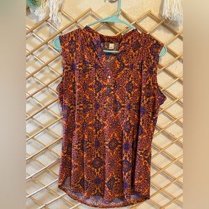 db established sleeveless top